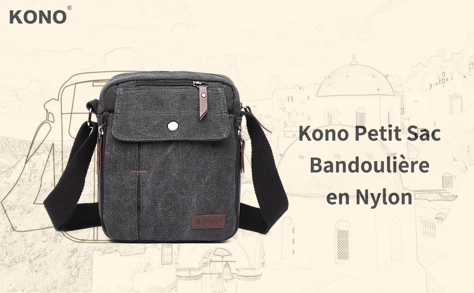 Kono Petit Sac Bandoulière en Nylon