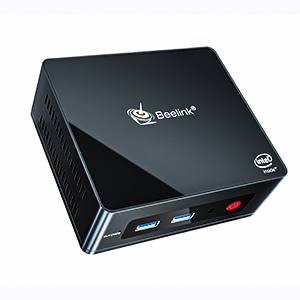 mini pc beelink windows 10 pro dual dispaly intel J4125 desktop mini office work gaming