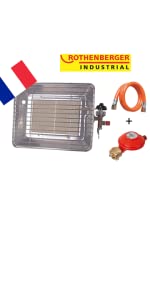 ROTHENBERGER Industrial Soudage brasage lampe Soudage au gaz Plomberie Camping Qualité Soudure