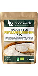 psyllium blond bio teguments amoseeds specialiste des super aliments bio