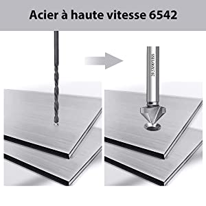 acier a haut vitesse 6542 MOHOO