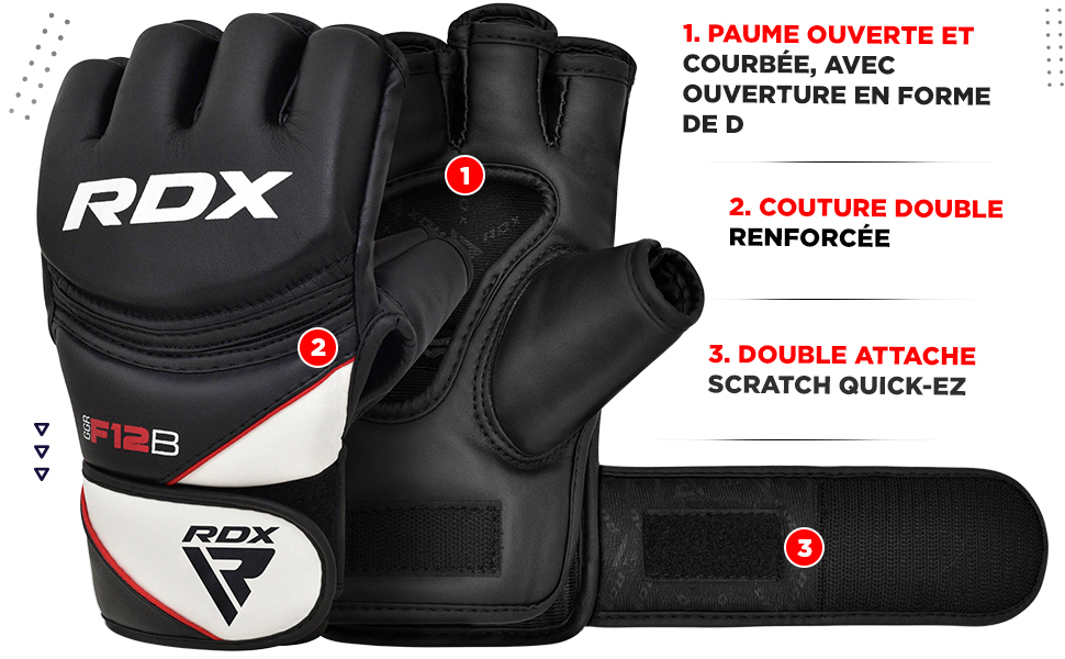 RDX MMA Gants d'entraînement