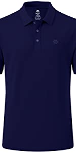 MoFiz Polo Homme Shirt Manches Courtes Coton Sport Polo d'été Respirant Tennis Golf Tops