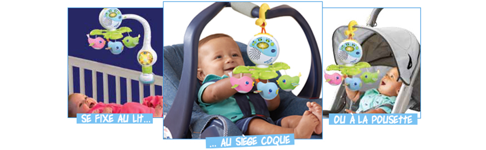 vtech, vtech bebe, sommeil bebe, mobile, mobile bebe, voyage bebe, veilleuse bebe