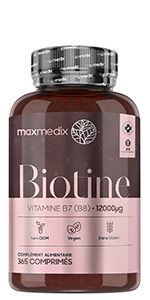 Biotine 12000 mcg Extra Fort Vegan
