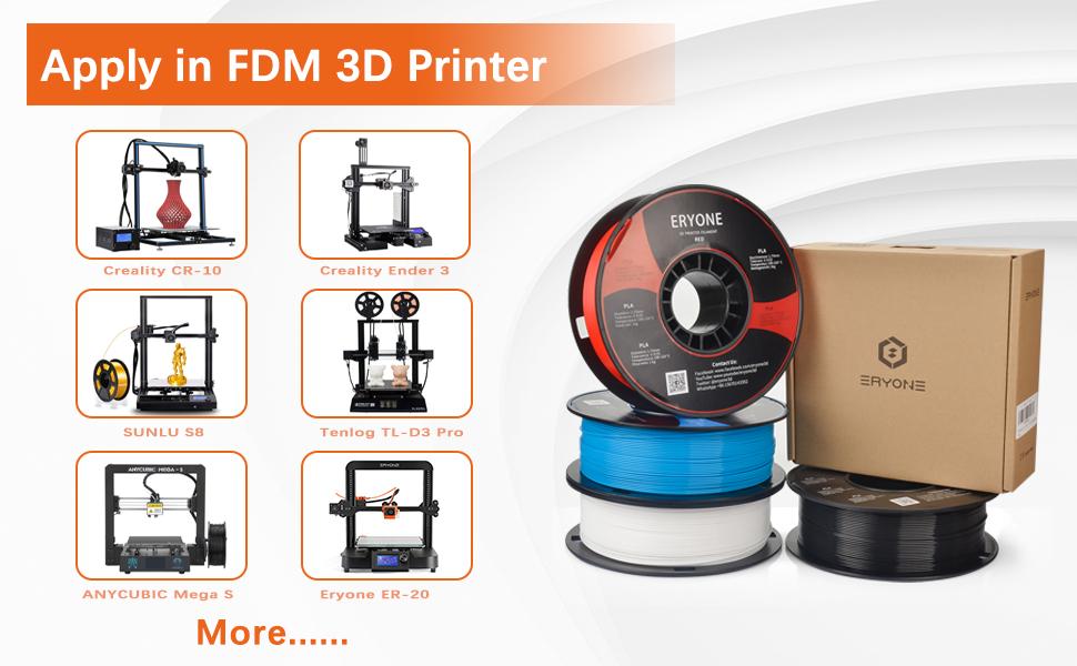 Filament PLA 1.75MM, 1KG