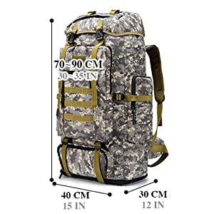 BAGZY 100L Army Combat Military Rucksack