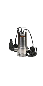 Pompe submersible Fuxtec FX-TP11000 en acier inoxydable - 1100 W.