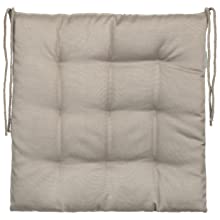 Coussin de chaise matelassé de 9 coloris taupe