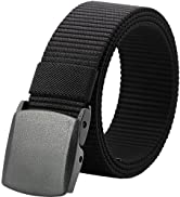 Ceinture sangle militaire plastique noir