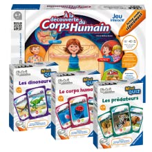 Ravensburger tiptoi jeux corps humain quiz divertissement éducation apprentissage 