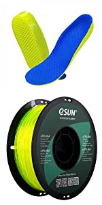 eSUN Filament TPU Flexible 1.75mm Imprimante 3D Filament TPU-95A 1KG Bobine Matériel d'impression 3D