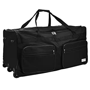 sac à roulettes homme sac voyage sac de voyage grand volume sac de voyage XXL sac de voyage noir