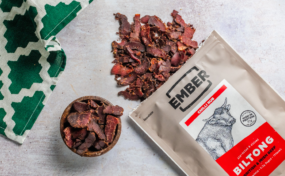 beef jerky original épicée viande séchée biltong boeuf séché 1kg