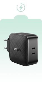 chargeur usb c 65w