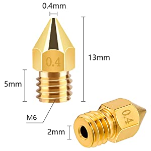 buse ender 3 buse extrudeuse bowden extrudeur ender 3 v2 ender 5 ender 3