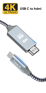 USB C to HDMI cable