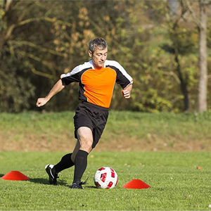 Cône marqueur d'entraînement de football