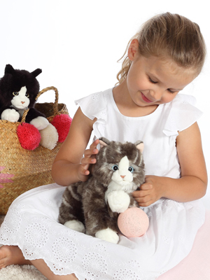 peluche, chat, gipsy, jouets