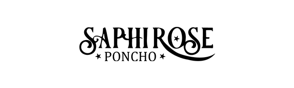 Saphirose poncho