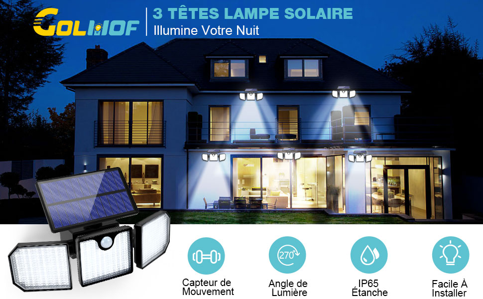 Lampe Solaire Extérieur