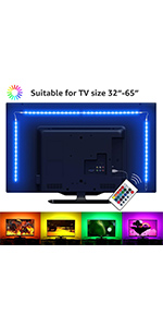 TV ruban a led