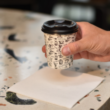 Tasse à expresso en carton