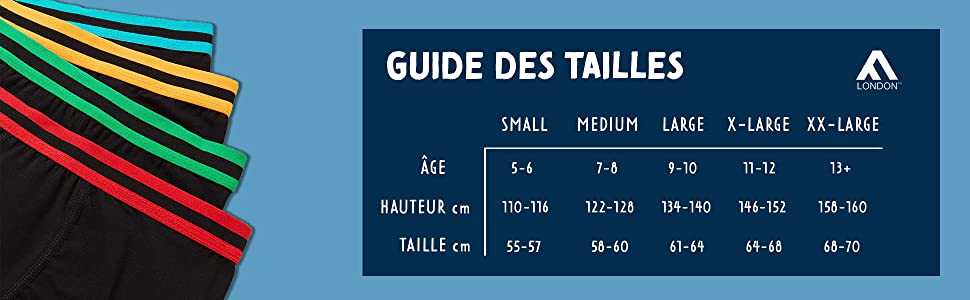 Guide des tailles