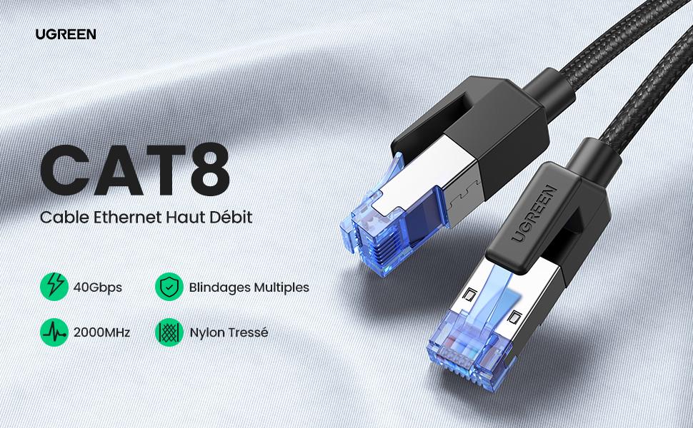 câble ethernet cat 8