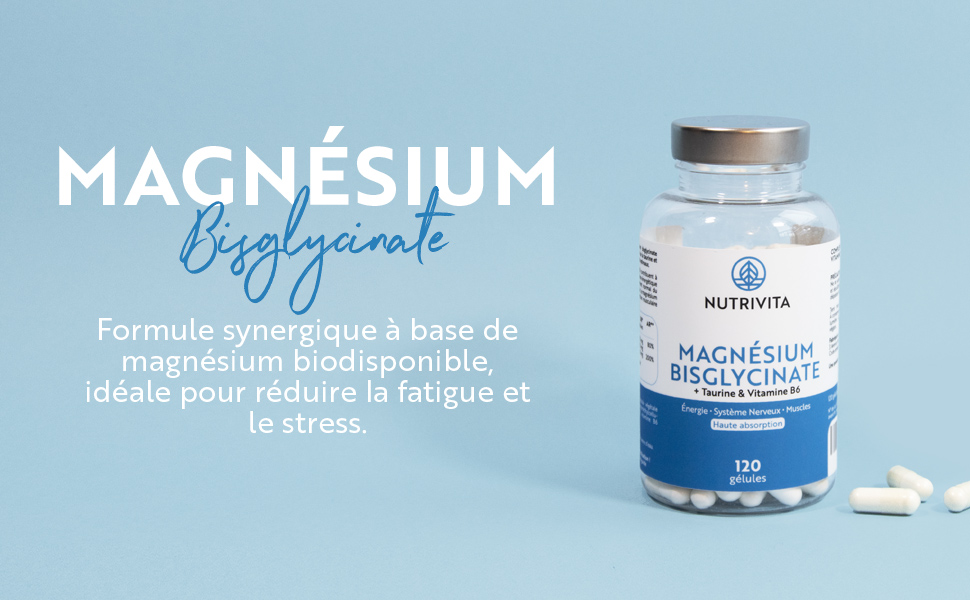 biglycinate magnesium anti stress marin vitamine b bio cure vitamines sommeil