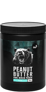 nu3 peanut butter erdnuss butter erdnussmus vegan nussaufstrich protein sport