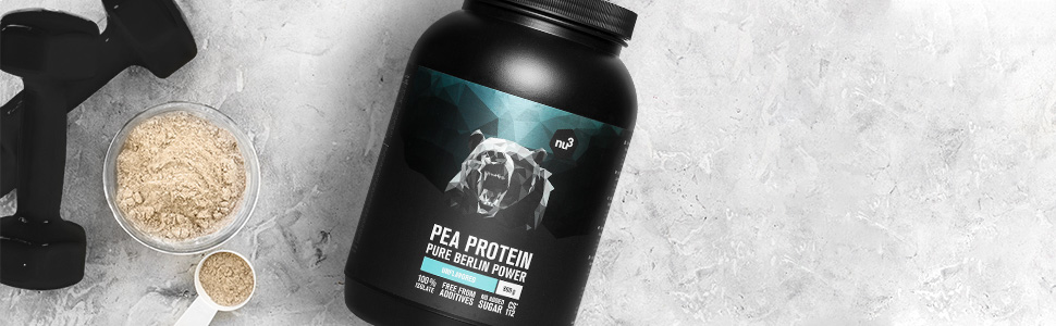 nu3 vegan shake erbsen protein pulverpflanzen protein eiweiss drink pea protein 