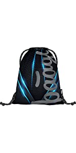 Baagl Sac de gym Skate Bluelight.