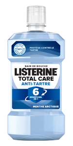 Listerine Bain De Bouche Quotidien, Total Care 6 En 1, pour une Haleine Fraîche