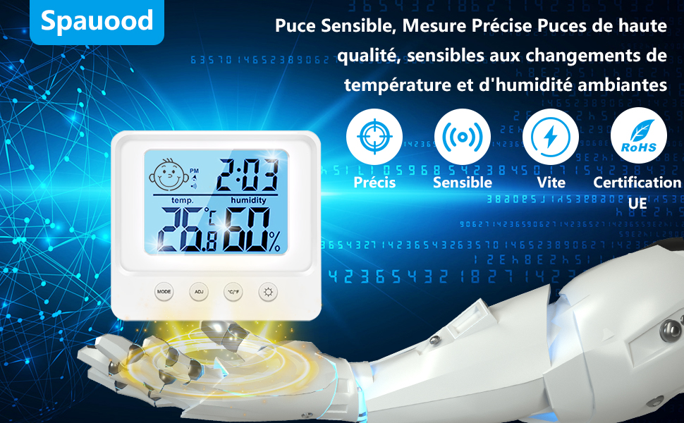 thermomètre multi capteurs