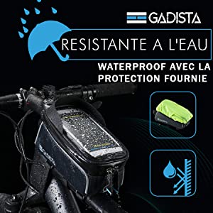 sacoche pour cadre de velo waterproof