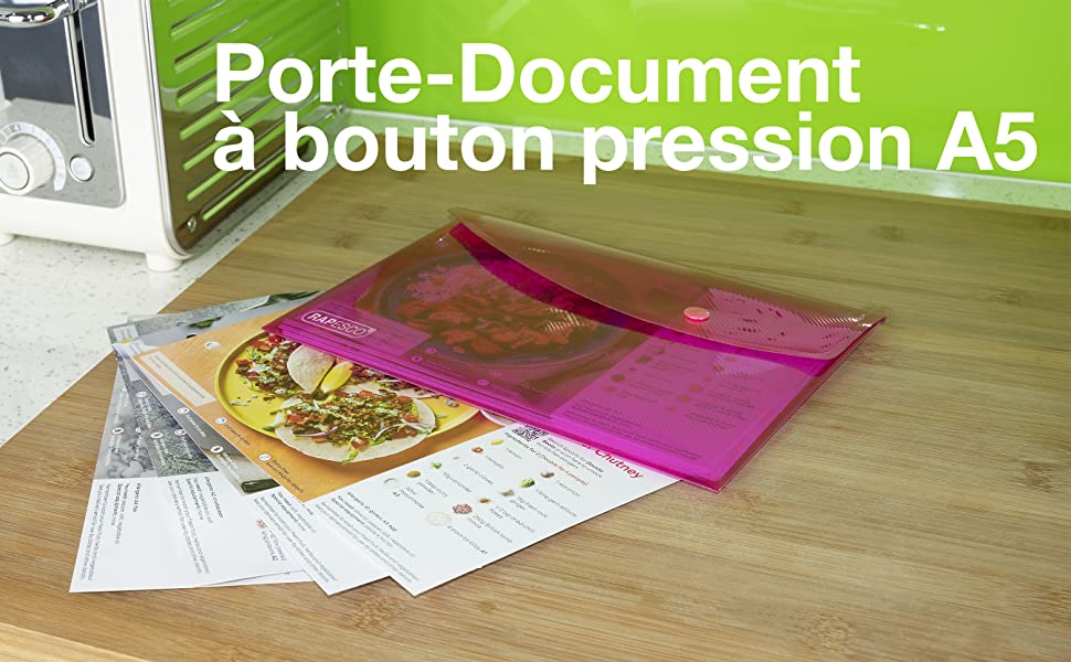 pochette souple rabat protege feuille porte document chemise enveloppe plastique dossier range