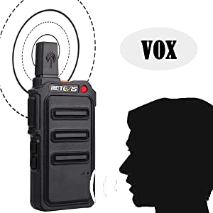 talkie walkie VOX