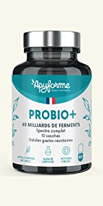 Apyforme Probio+ probiotique flore intestinale