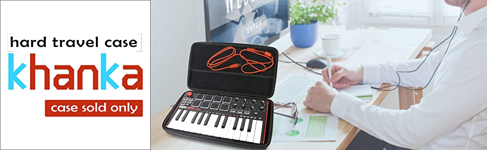 khanka case for akai mpk 25