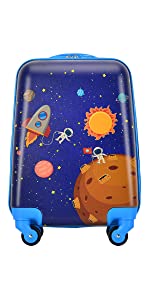 BONTOUR Valise pour Enfant(Espace)