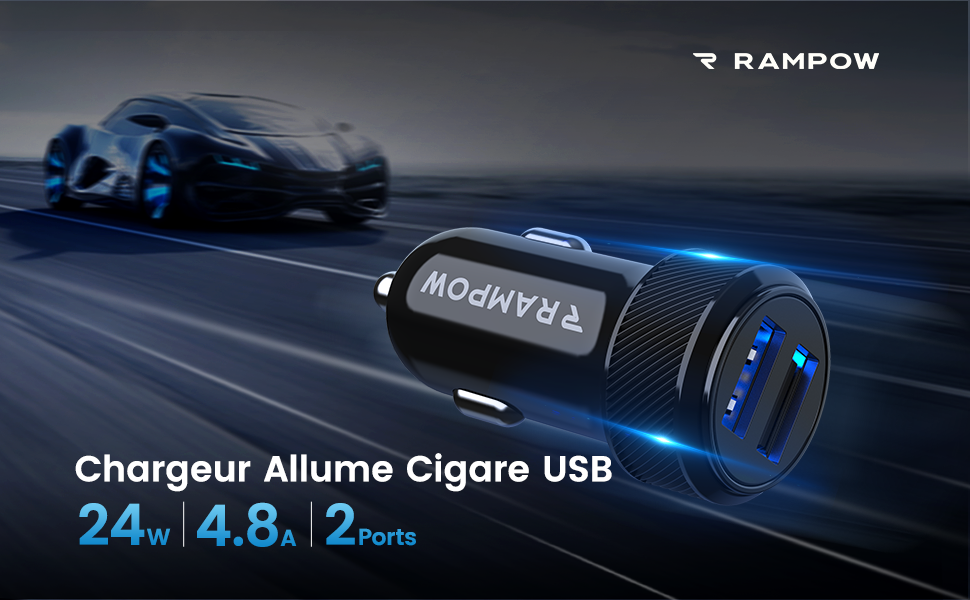 Chargeur Allume Cigare USB