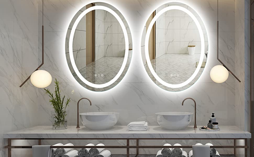 miroir led salle de bain miroir anti buee