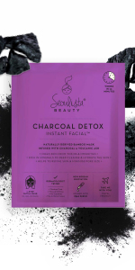 Seoulista Beauty Charcoal Detox facial face skin sheet mask