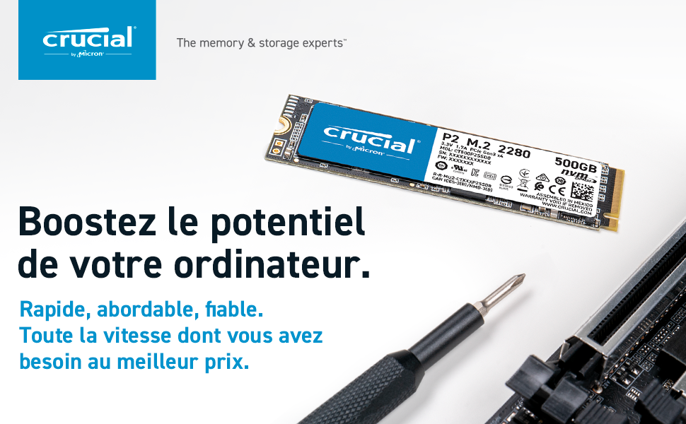 Crucial P2 SSD