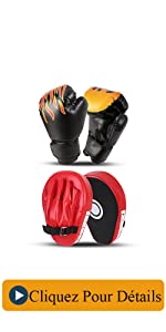 Pattes d&amp;amp;#39;ours pour Enfants, avec Gants Boxe (6oz)