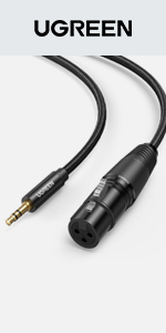 Câble XLR Jack 3.5mm