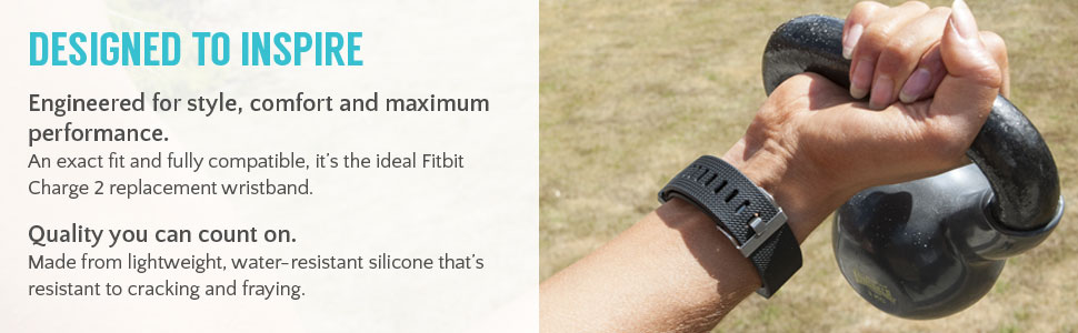 Fitbit Charge 2 - Bracelet pour femme
