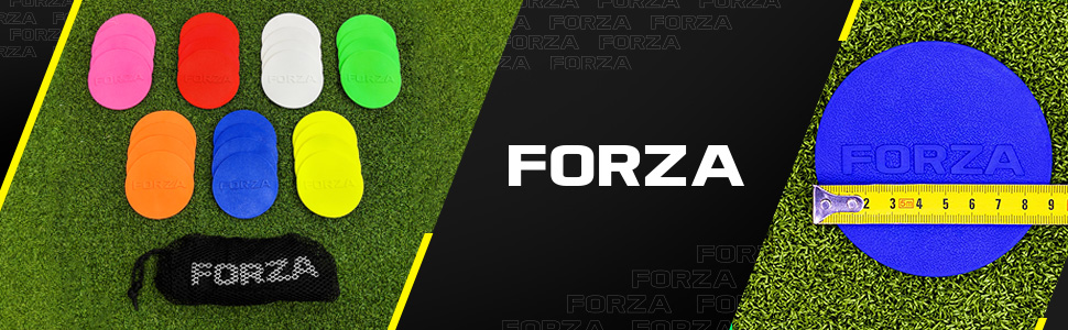 FORZA Mini Disques de Marquage Plots Plats pour l’Entraînement