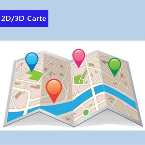 2D/3D Cartes